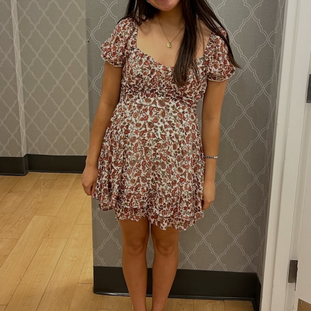 Floral Print Dress